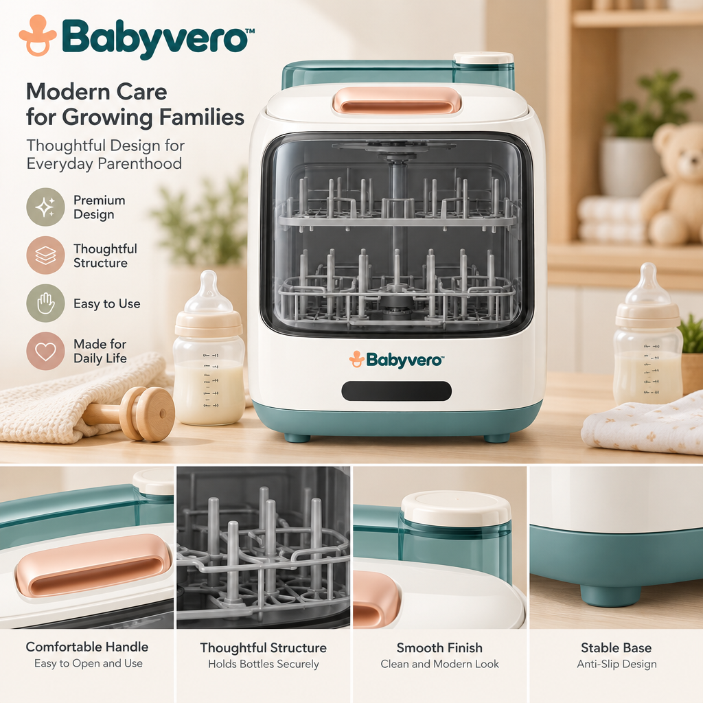 Babyvero™ Baby Bottle Washer — Product details image