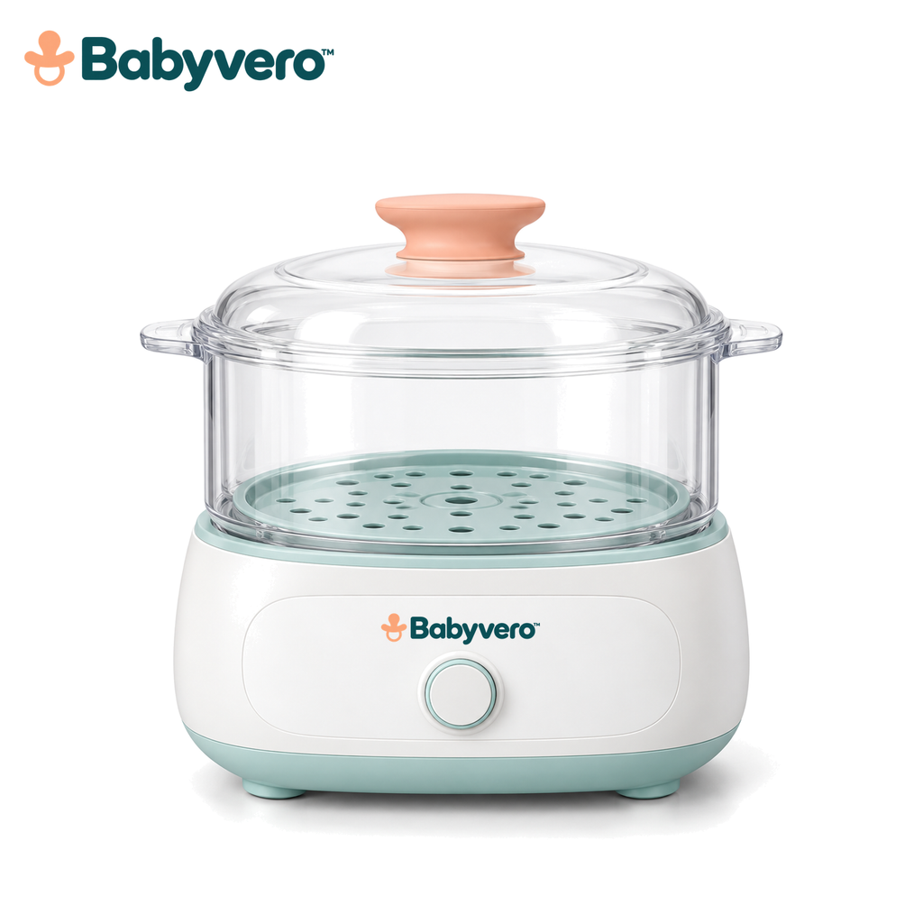Babyvero™ Baby Food Steamer — White background product image