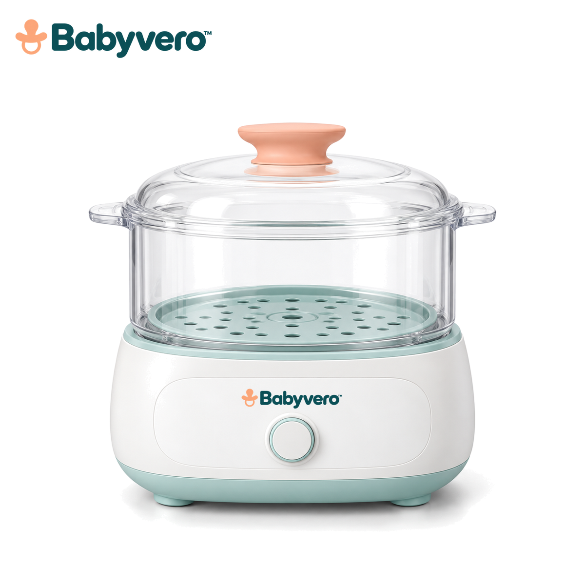 Babyvero™ Baby Food Steamer — White background product image